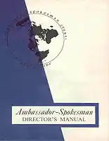 Ambassador Spokesman Directors Manual